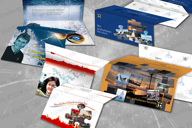 GrußKarten: Geburtstagsgrüße mit Ihrer persönlichen unverkennbaren Note.