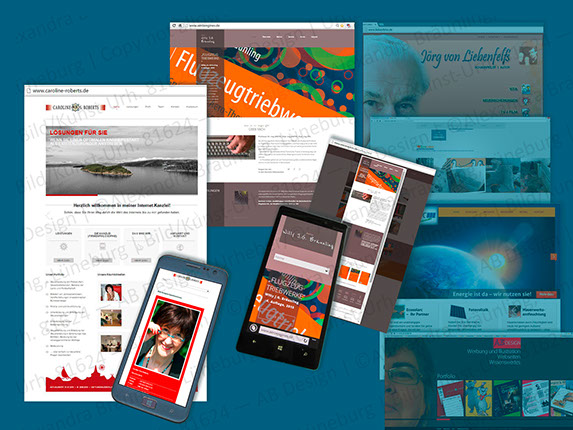 Websites, auch responsiv